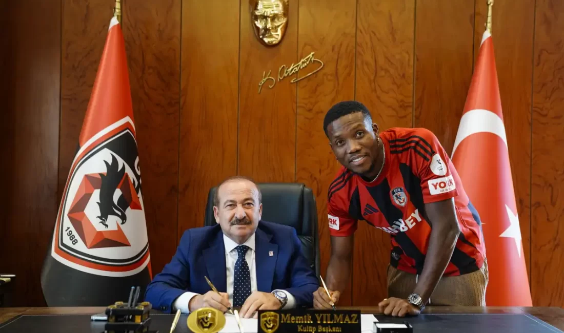 Süper Lig’in güçlü ekiplerinden Gaziantep Futbol Kulübü, hücum hattına önemli