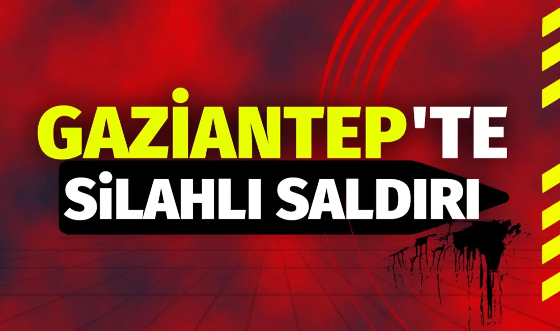 Gaziantep‘in Şehitkamil ilçesinde bulunan bir iş yerine, kimliği belirsiz kişilerce