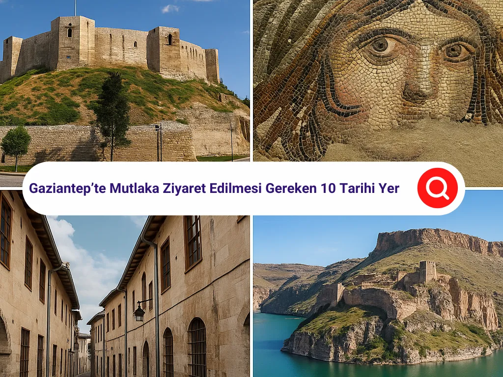 Tarihi sokaklardan eşsiz manzaralara… Gaziantep’in en etkileyici yerlerini keşfedin!