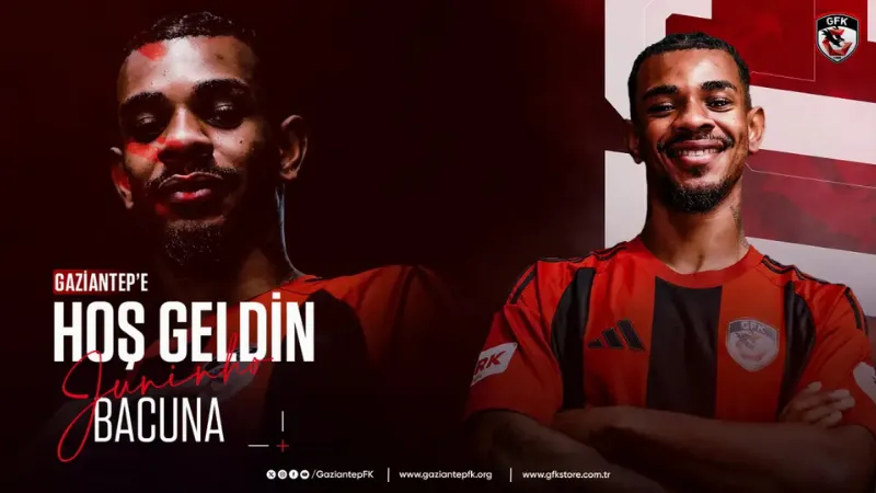 Junınho Bacuna Resmen GAZİANTEP FK’DA! Gaziantep Futbol Kulübü, Al-Wehda forması giyen Curaçaolu orta saha Juninho