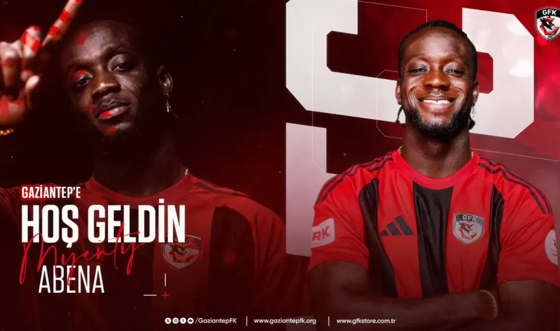 Gaziantep Futbol Kulübü, Surinam asıllı stoper Myenty Abena ile 2
