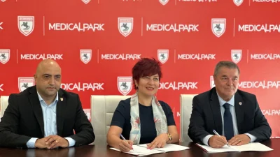 Samsunspor Kadın Voleybol Takımı ile Medical Park arasında imzalanan protokolle,