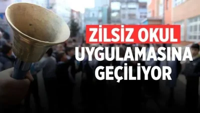 Zilsiz Okul Projesi Hayata Geçiyor: Öğrenciler Zil Olmadan Ders Takip Edecek “Milli Eğitim Bakanlığı, 2025-2026 eğitim öğretim yılında ‘Zilsiz Okul’ uygulamasını