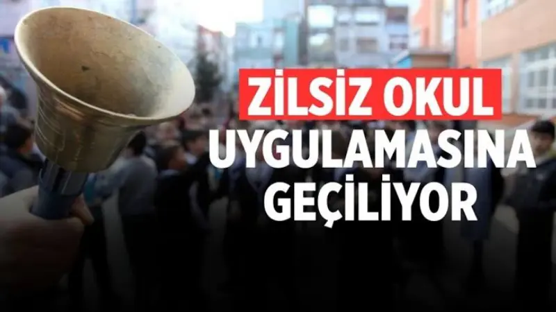 Zilsiz Okul Projesi Hayata Geçiyor: Öğrenciler Zil Olmadan Ders Takip Edecek “Milli Eğitim Bakanlığı, 2025-2026 eğitim öğretim yılında ‘Zilsiz Okul’ uygulamasını