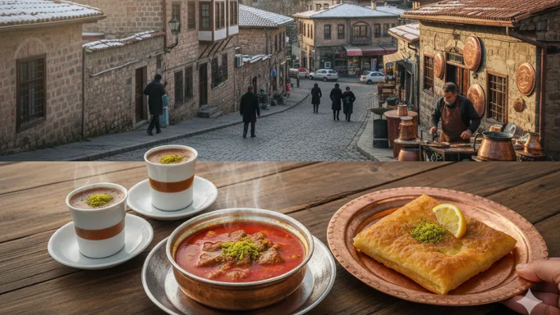 Gaziantep’te Kışın Tadı Başka! Soğuk Havada İçinizi Isıtacak En İyi 5 Gezilecek Yer Kışın Gaziantep gezilir mi demeyin! Beyaz örtü altındaki tarihi konakları,