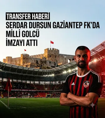 Gaziantep FK, milli santrfor Serdar
