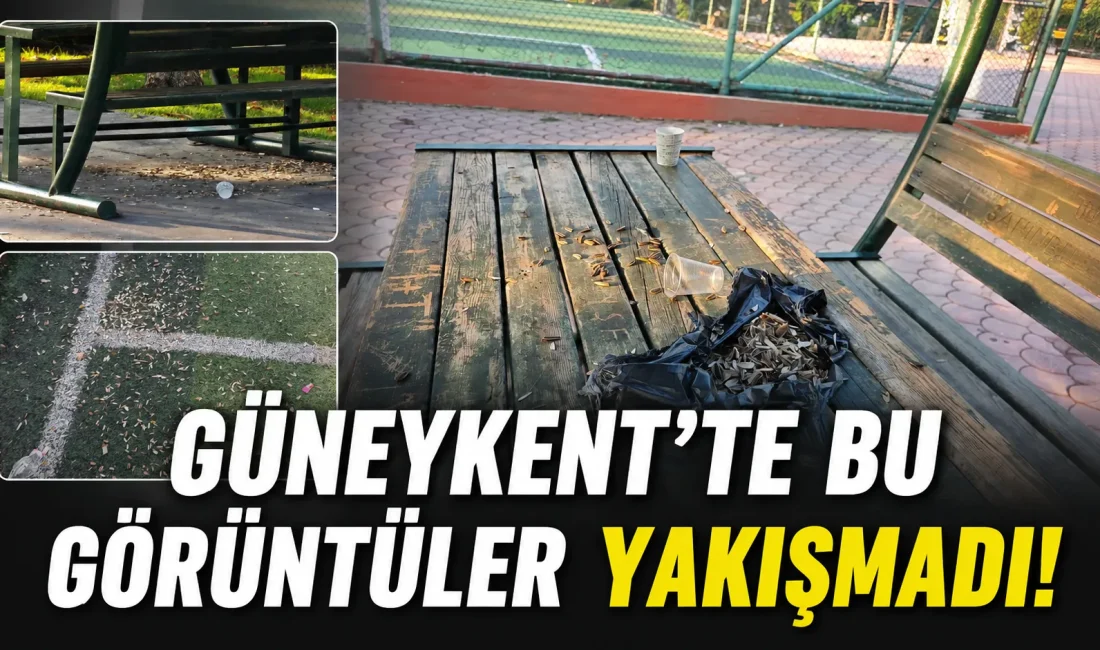Gaziantep’in Güneykent bölgesindeki bir parkta çekildiği belirtilen görüntüler tepki çekti.
